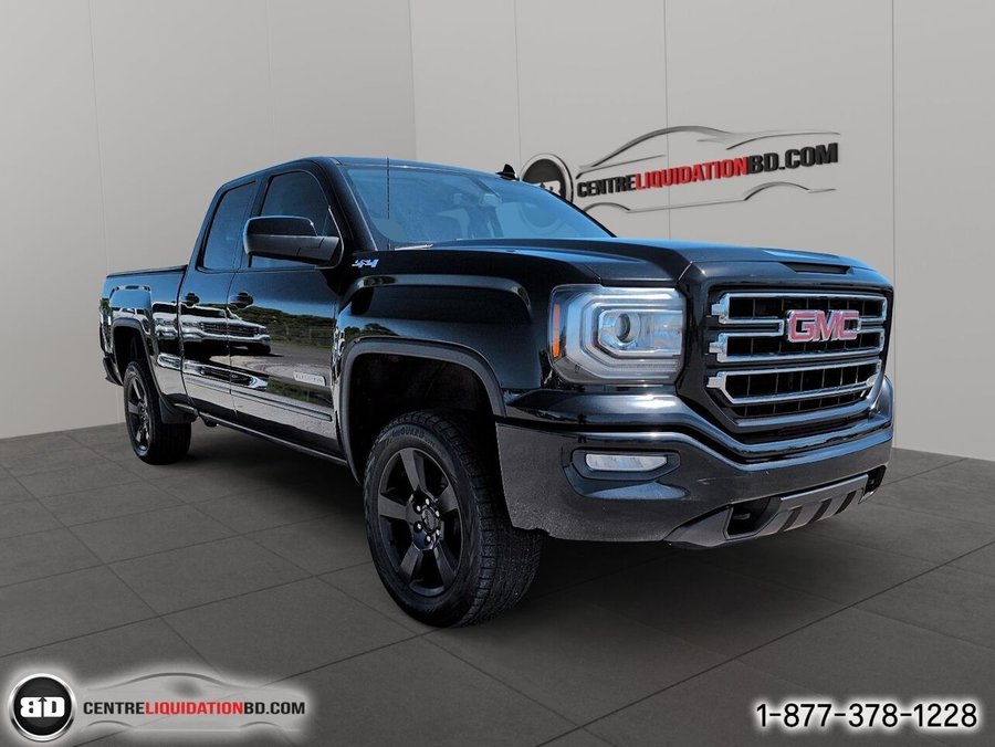 2019 GMC Sierra 1500 Limited ELEVATION DOUBLE CAB BOITE 6.5P Black