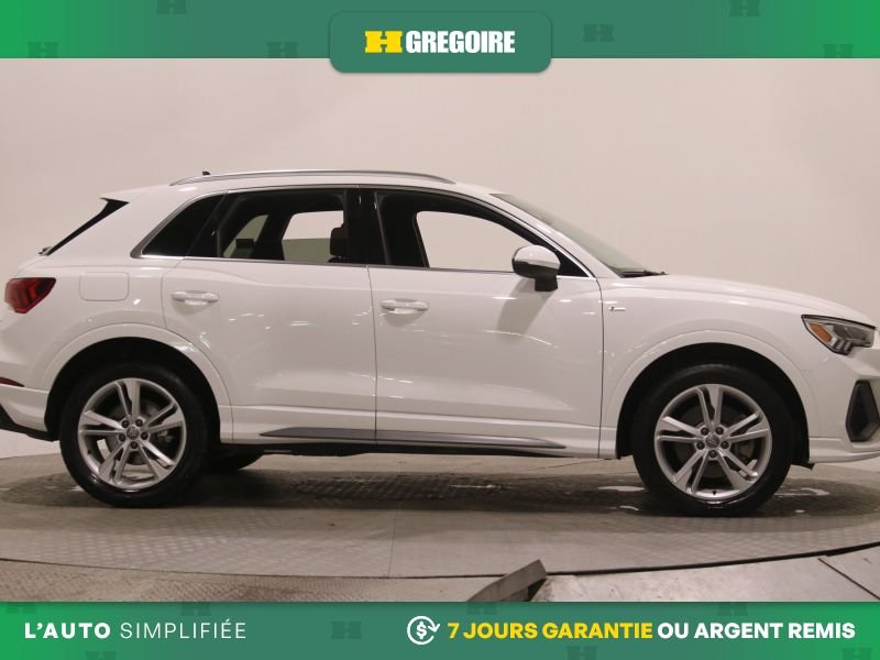 Audi Q3 823173 | Technik AWD AUTO A/C CUIR TOIT MAGS NAV CAM RECUL 2019 Blanc Laval - photo #10