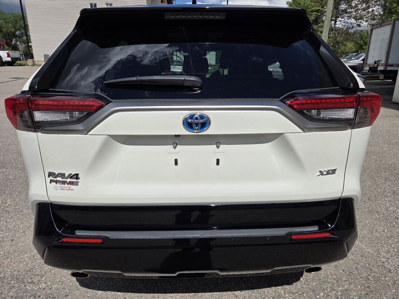 Toyota RAV4 PRIME 2021 Blanc Mont-Laurier - photo #5