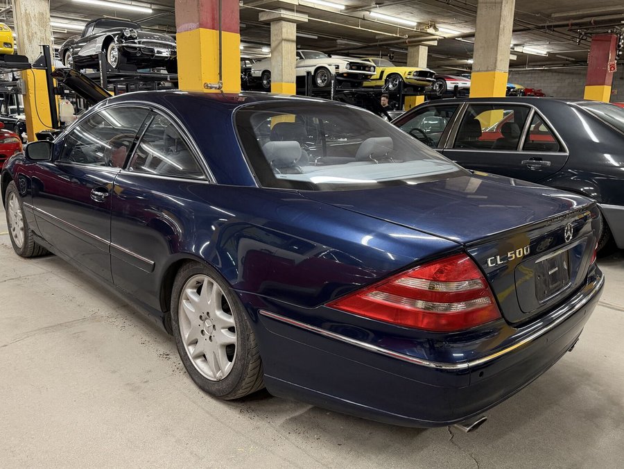 2000 Mercedes-Benz CL-Class 2dr Cpe 5.0L Blue