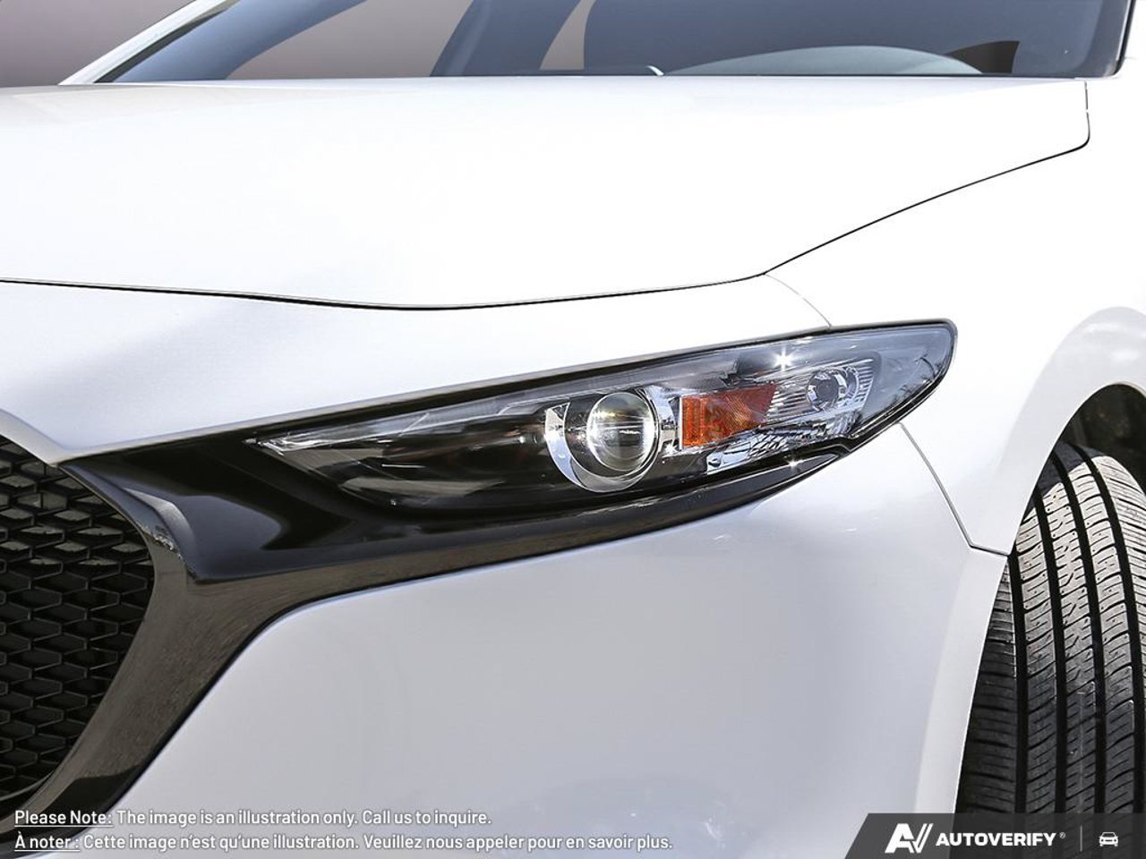 2026 Mazda Mazda3 Sport JM1BPAKL7T1897690 Snowflake White Pearl Mirabel - photo #8