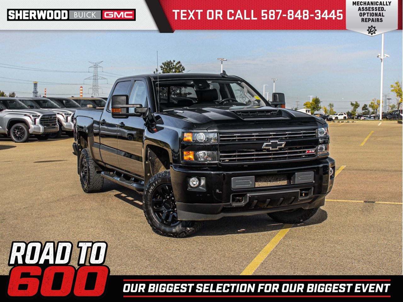 2019 Chevrolet Silverado 2500HD 4WD Crew Cab 153.7 LTZ Black Sherwood Park - photo #0