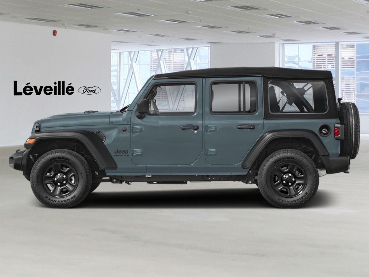 Jeep Wrangler 261250 | Sahara 4 portes 4x4 2026 Gris ciel Gatineau - photo #1