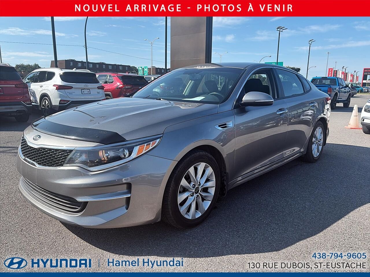 Kia Optima 2018 Gris Saint-Eustache - photo #2