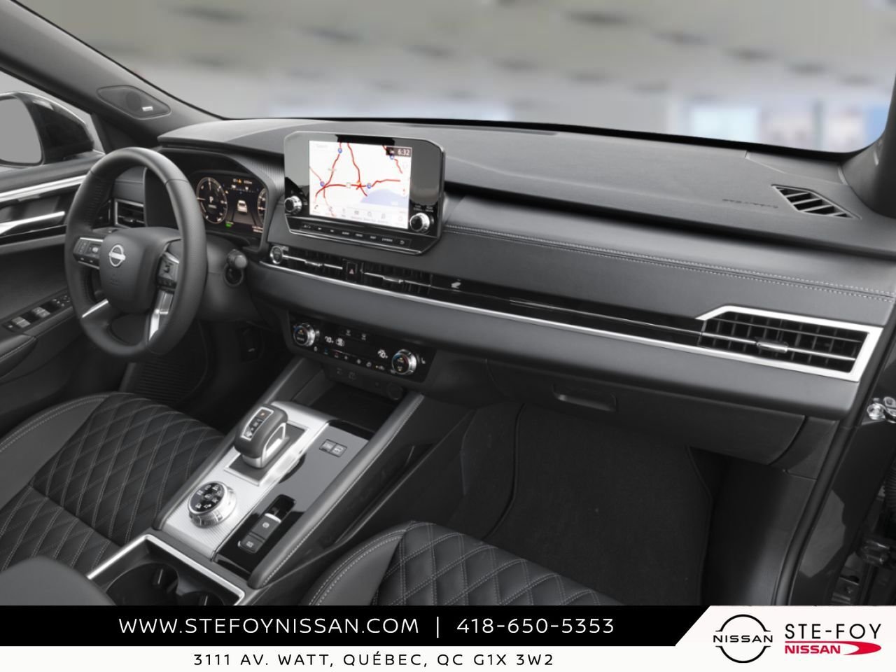 NISSAN Rogue hybride rechargeable 2026 Noir cosmique Ste-Foy - photo #12