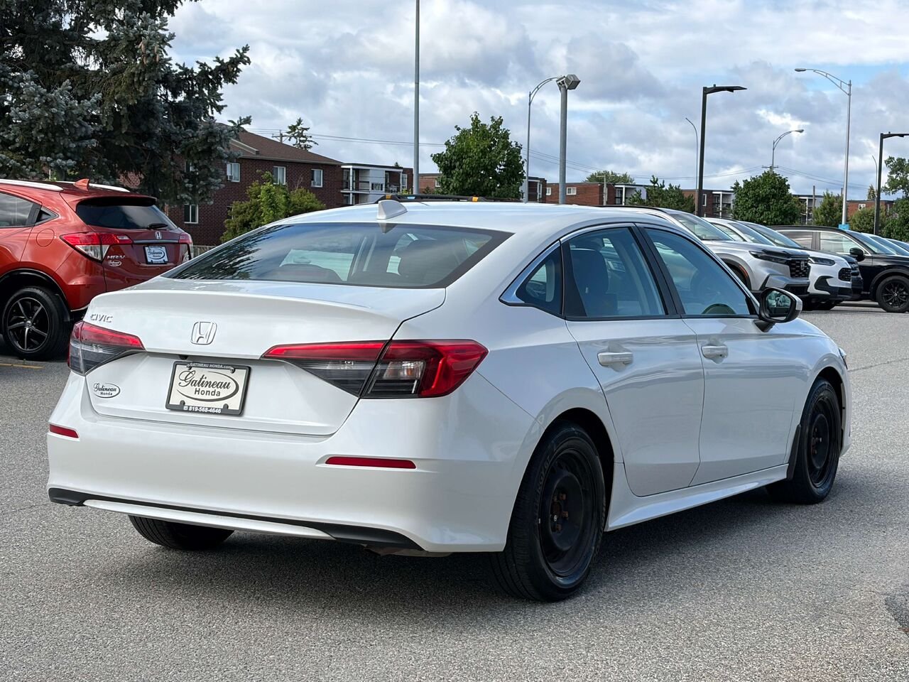 Honda Civic LX 2022 Blanc Gatineau - photo #5
