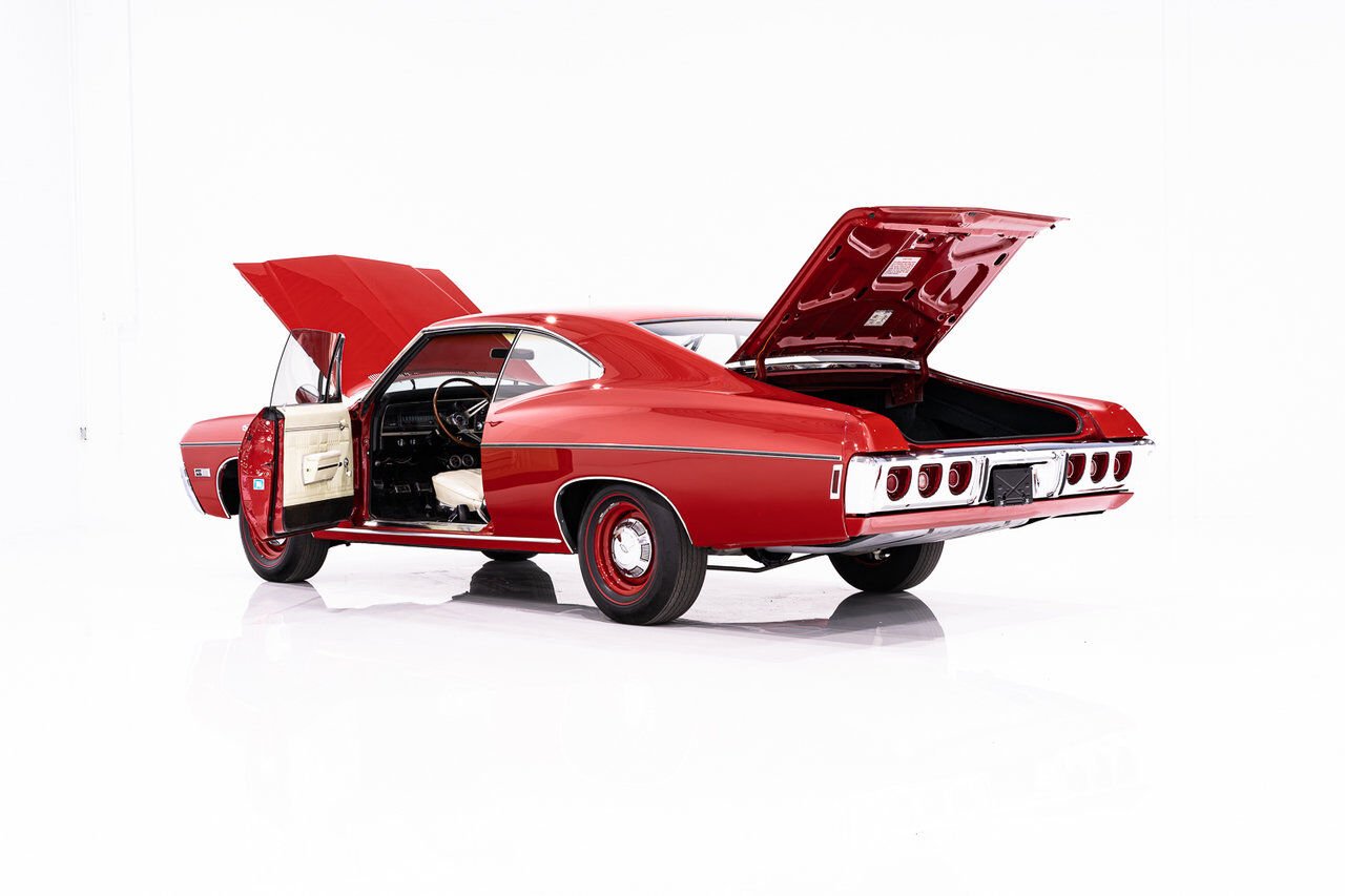 Chevrolet Impala Match N# L72 427/425 4spd 4.56gear Org Bill Of Sale | PRIX EN USD 1968 Rouge Montréal - photo #121