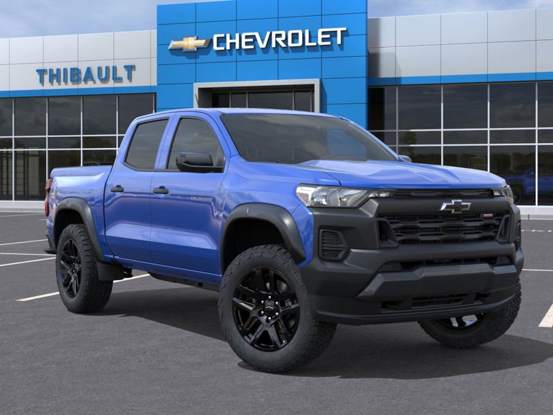 CHEVROLET Colorado Trail Boss 4RM 2025 Bleu récif métallisé Saint-Eustache - photo #6