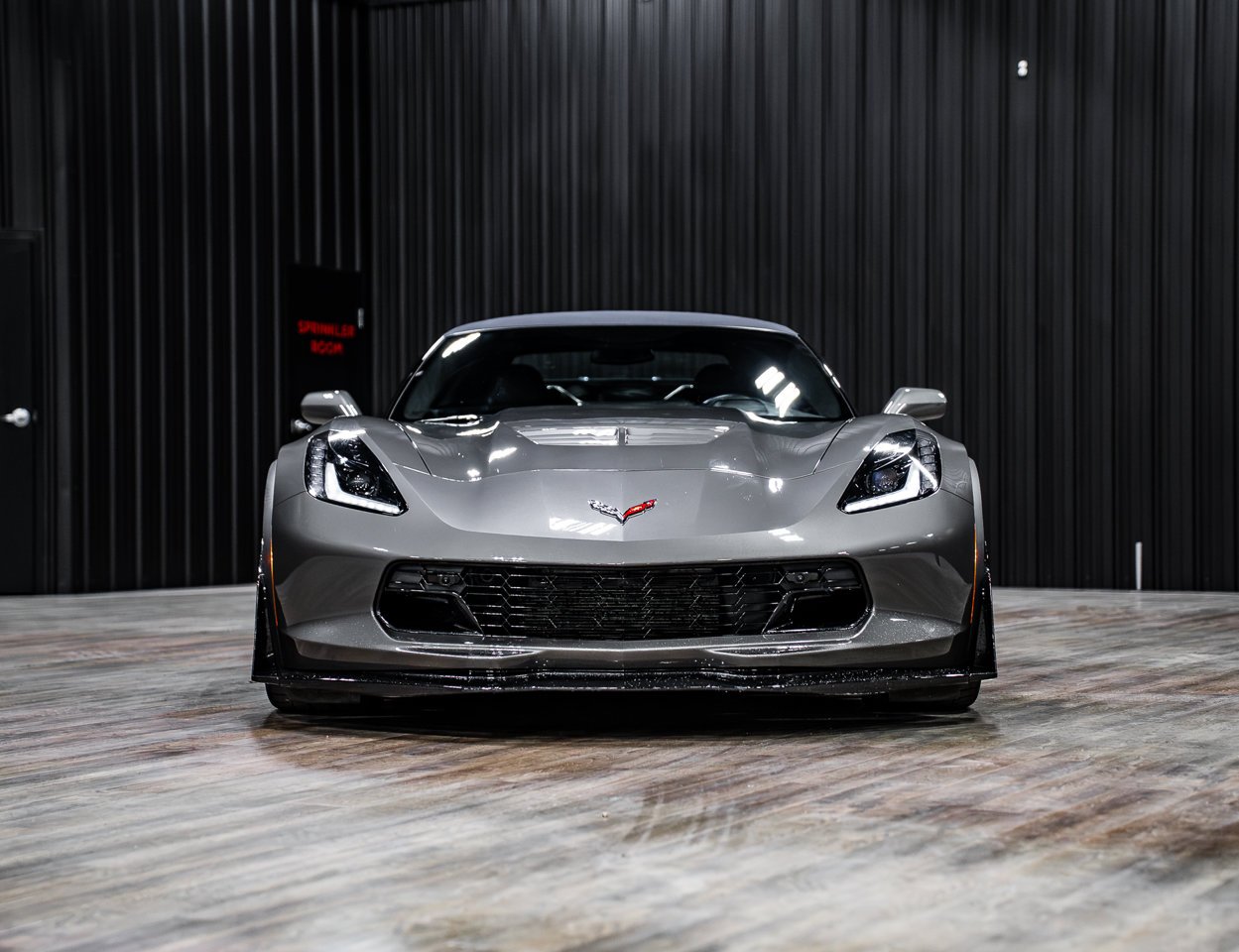 2016 Chevrolet Corvette 2dr Z06 Conv w/3LZ Shark Gray Metallic Sherwood Park - photo #2