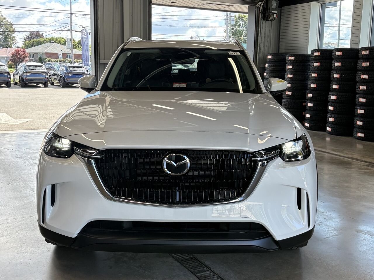 2026 MAZDA CX-90 PHEV GS-L TI Rhodium White Metallic Châteauguay - photo #3