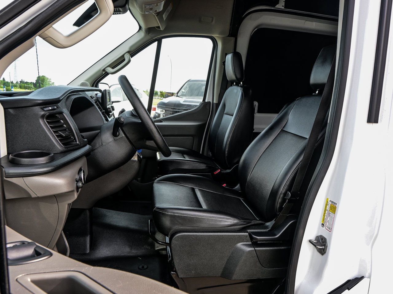 2025 Ford Transit Cargo Van T-250 148 Hi Rf 9070 GVWR AWD White Sherwood Park - photo #16