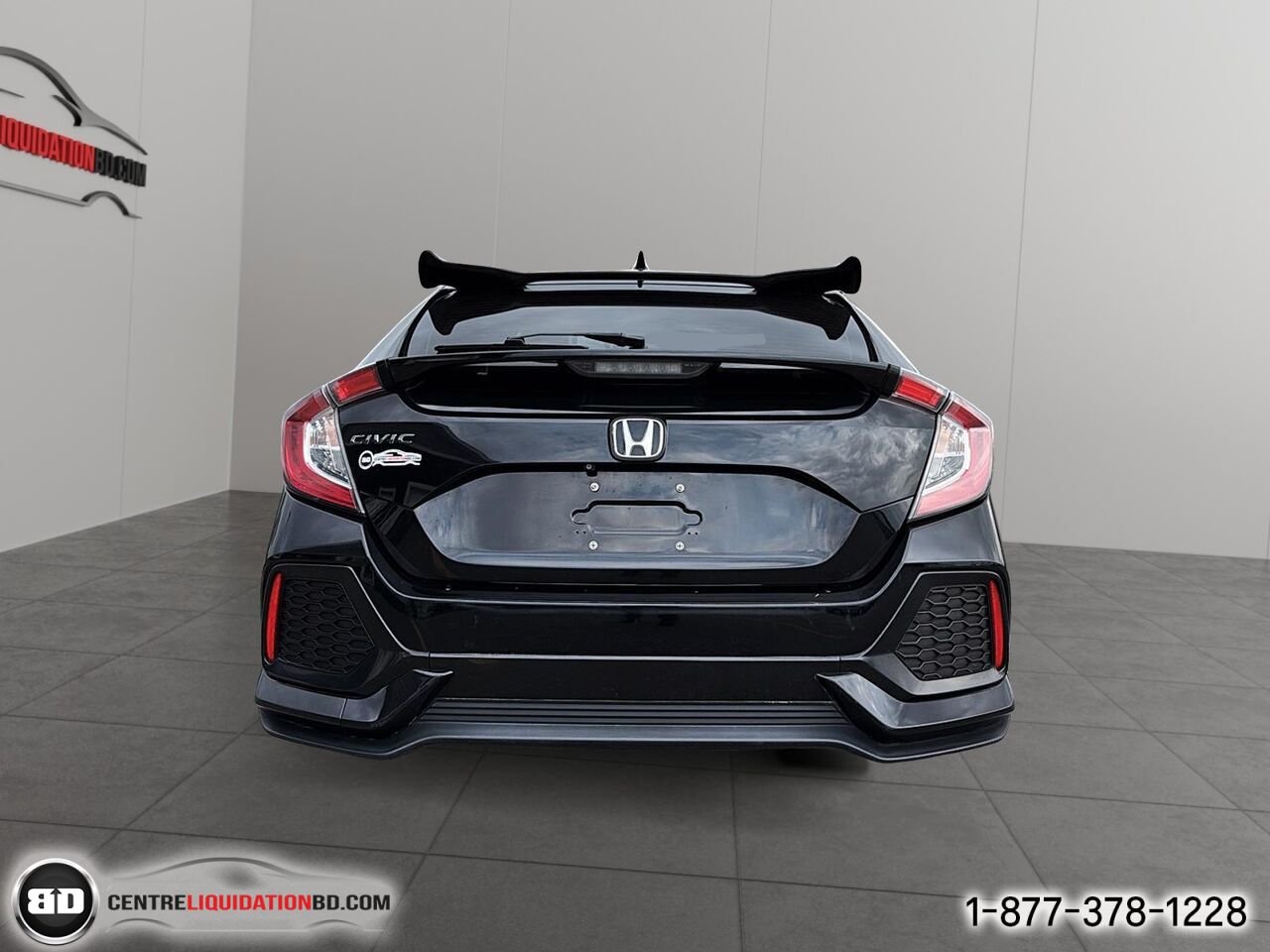 Honda Civic Hayon LX 5 portes BM | BD0398A 2017 Noir Granby - photo #5