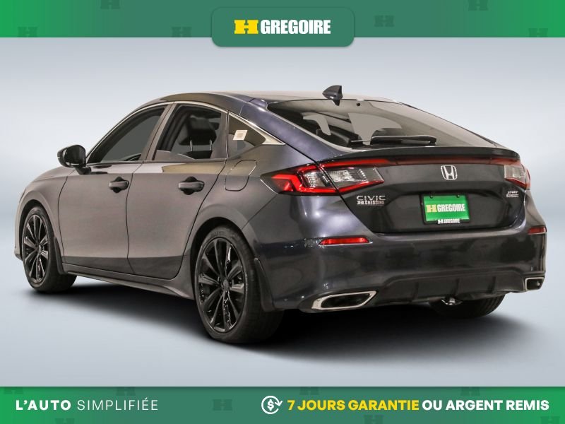 Honda Civic 820899 | Sport Touring AUTO A/C CUIR TOIT NAV CAM RECUL BLE 2022 Gris Laval - photo #5