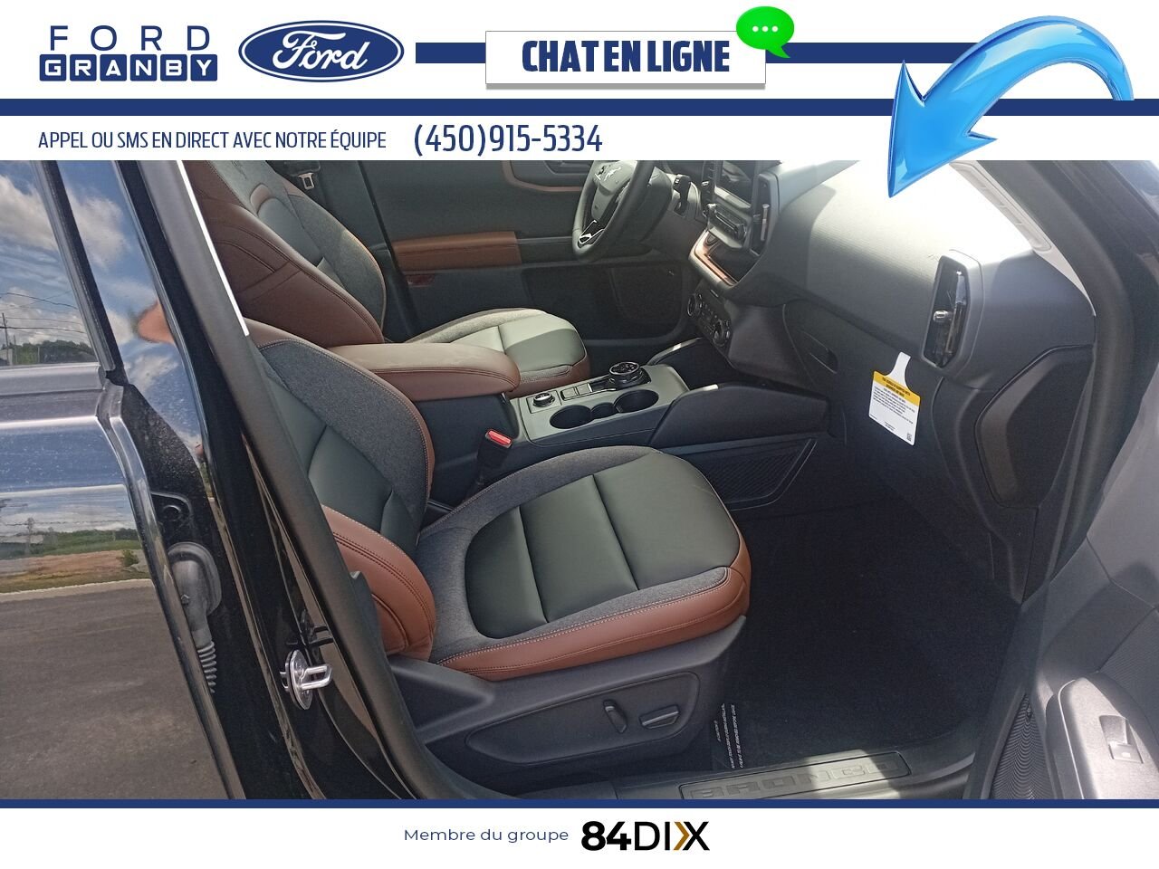 Ford BRONCO SPORT 2024 Noir Granby - photo #28