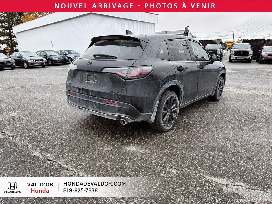 2025 Honda HR-V Sport AWD ALL BLACK GARANTIE PROLONGÉE Black