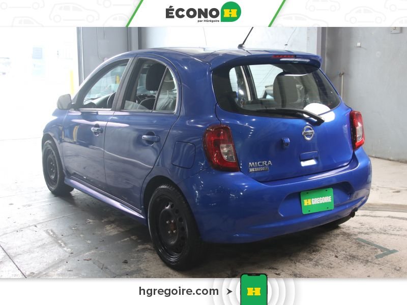 Nissan MICRA 2017 Bleu Laval - photo #4