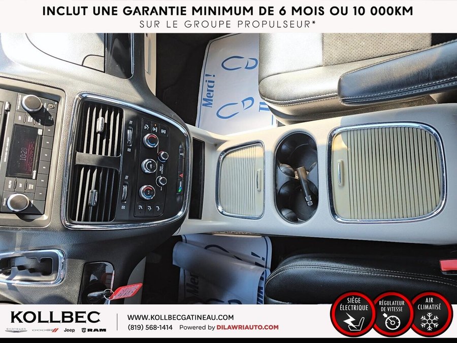 2017 DODGE GRAND CARAVAN *** UN PROPRIO + CLEAN CARFAX *** Red