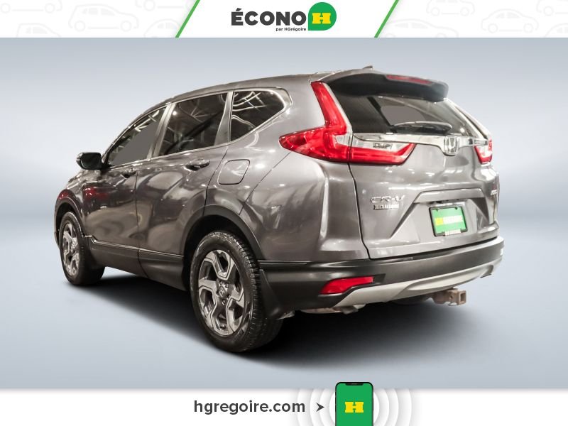 Honda CRV 822704 | EX-L AWD CUIR TOIT BLUETOOTH CAMÉRA MAGS 2019 Gris Laval - photo #5