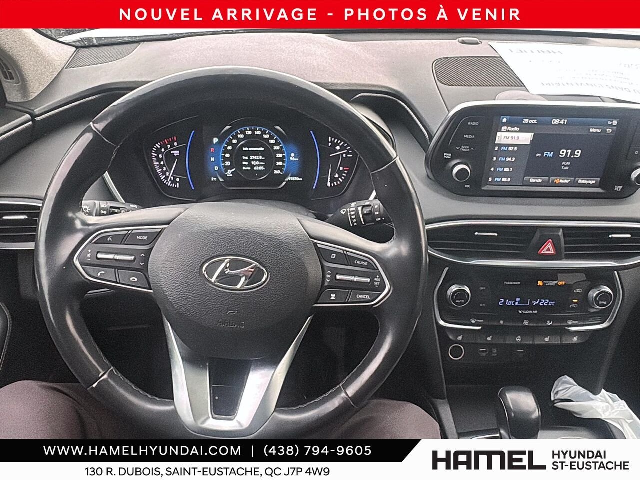 Hyundai Santa Fe 2020 Blanc Saint-Eustache - photo #12