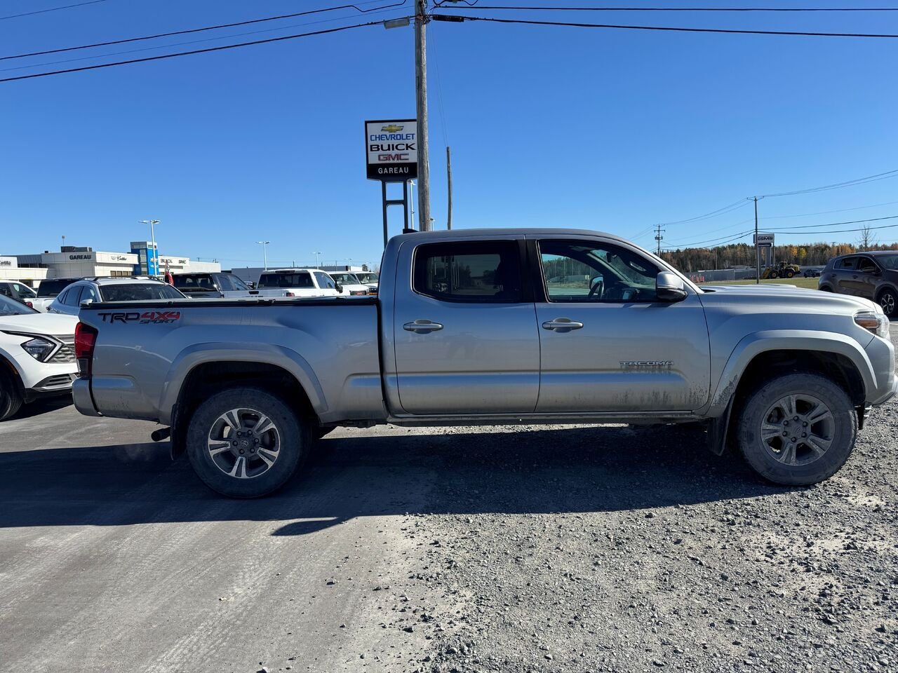 Toyota Tacoma trd sport V6 Double Cab 4x4 BA 2019 Argent Val-d'Or - photo #1