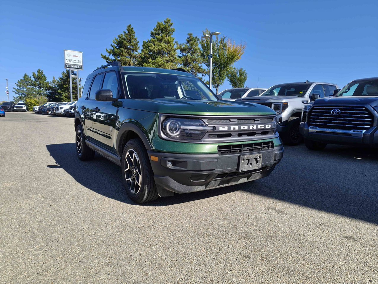 2023 Ford Bronco Sport Big Bend 4x4 Green Sherwood Park - photo #2