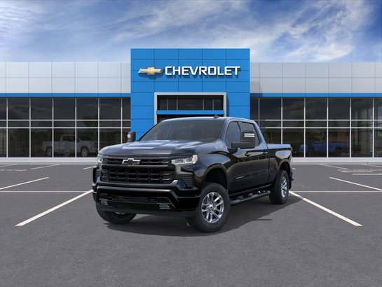 2026 CHEVROLET Silverado 1500 K1500 SILVERADO CREW CAB RST STD/BOX (1SP) BLACK