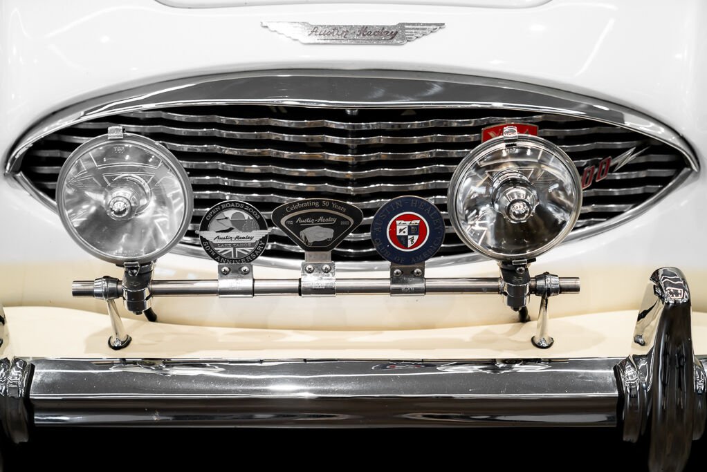Austin Healey BN7 Mrk 1 1961 Blanc Montréal - photo #3