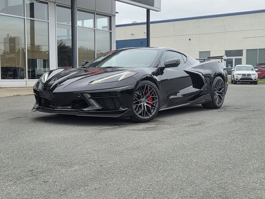 Chevrolet Corvette Stingray 2LT CARBONE BUCKET SEATS + SYSTÈME AUDIO BOSE PERFORMANCE 2020 Noir