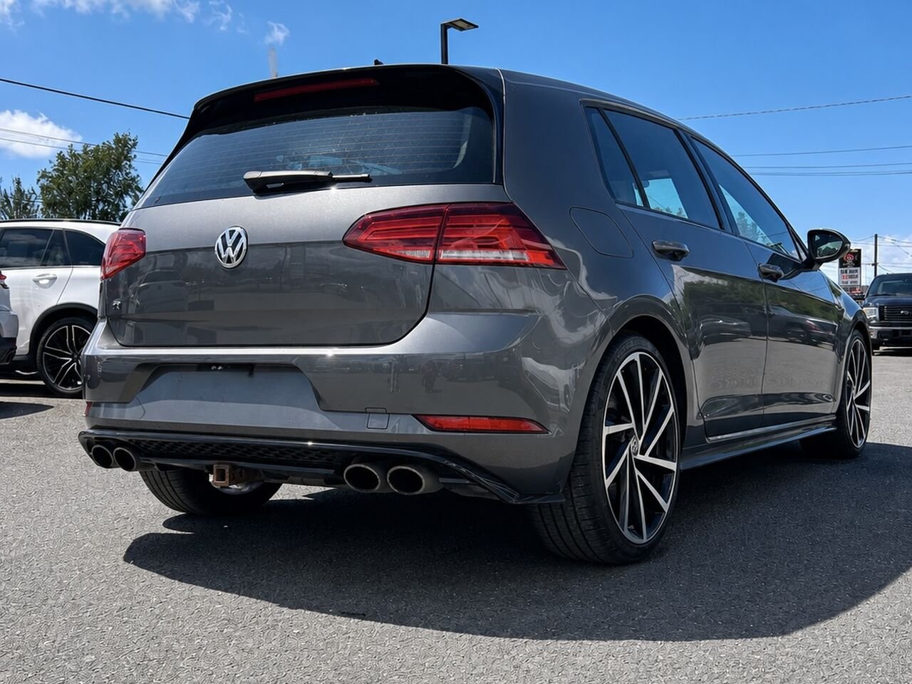 Volkswagen Golf R 2018 Gris Granby - photo #4