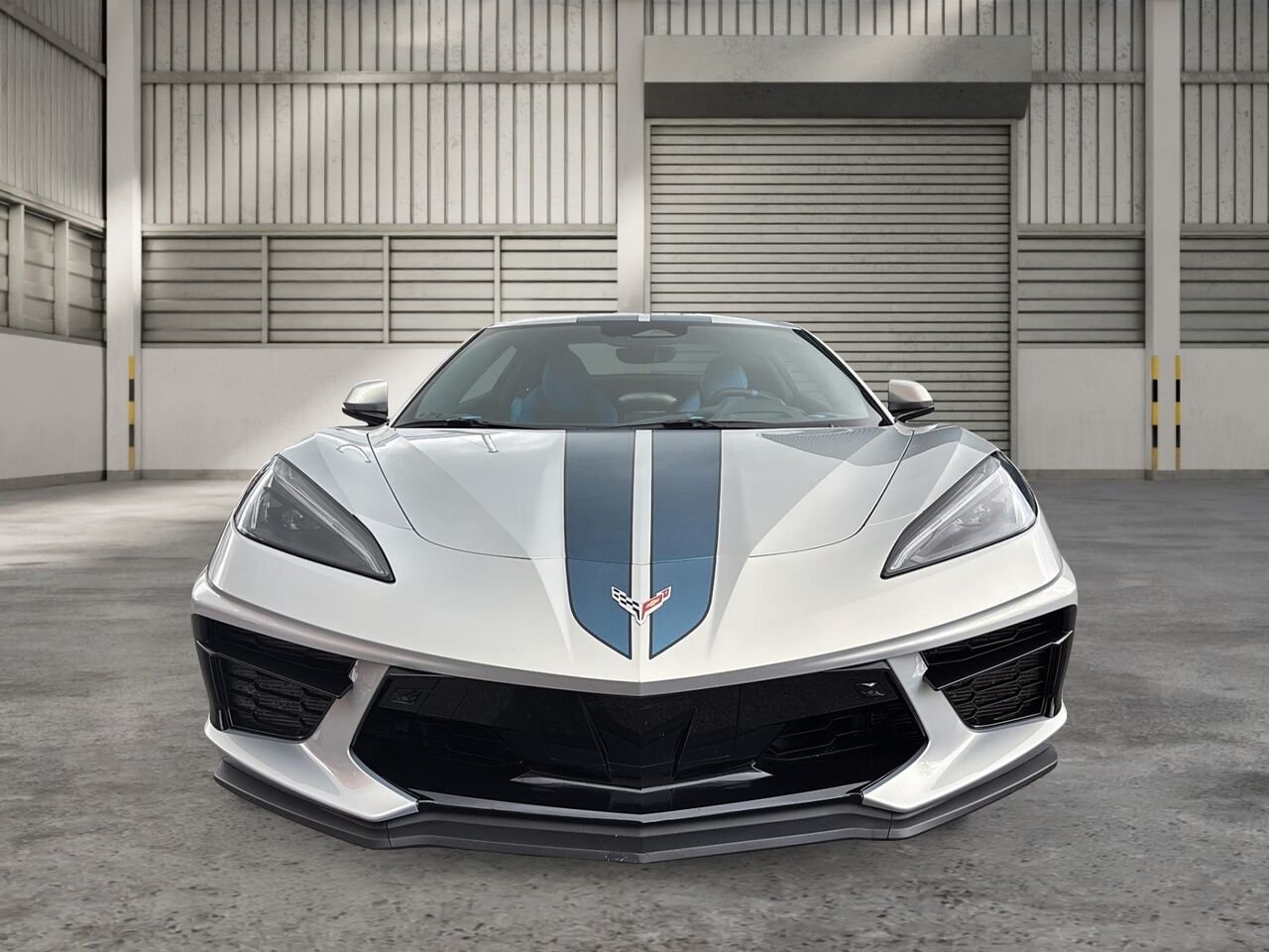 CHEVROLET CORVETTE 3LT 2024 Gris Saint-Hyacinthe - photo #1