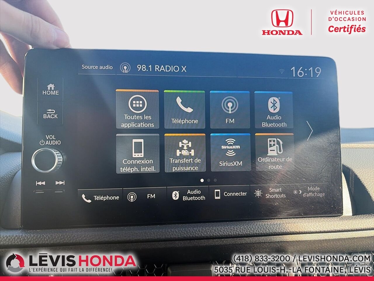 2024 Honda CR-V EX-L hybride EX-L Traction Intégrale White Lévis - photo #29