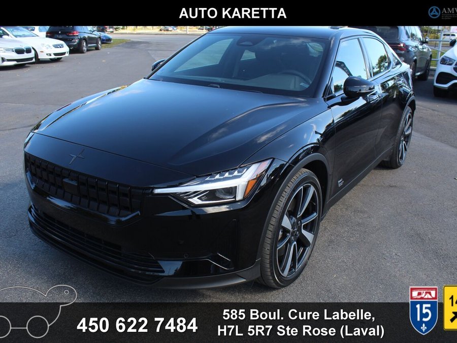 Polestar 2 Dual Motor Long Range AWD Mags 20'' clean carfax 2022 Noir
