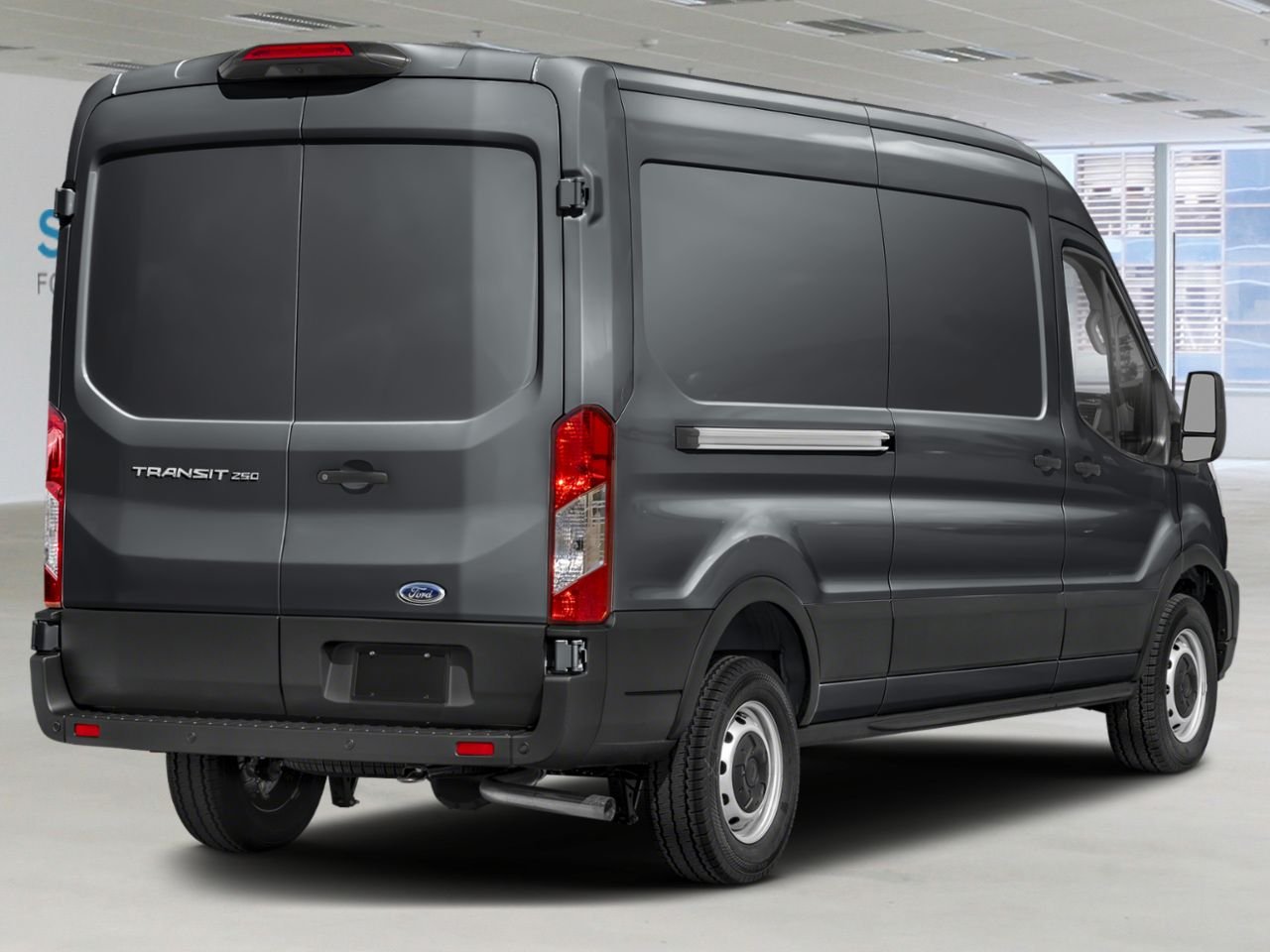 2026 Ford Transit Cargo Van Carbonized Grey Metallic Châteauguay - photo #2