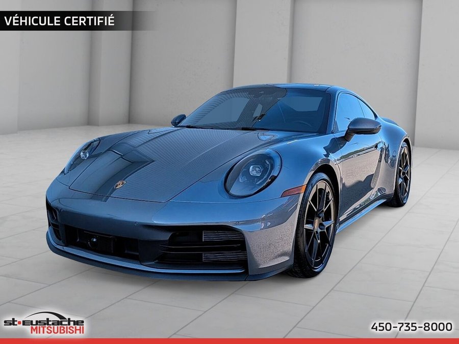 Porsche 911 carrera s Carrera S coupé-Premium package-sièges ventillé et chauffants-systeme bose-systeme echappement 2025 Gris