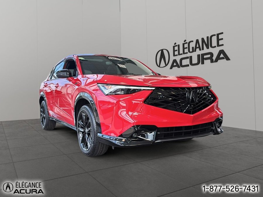 2026 ACURA ADX A-SPEC PLATINUM ÉLITE Milano Red