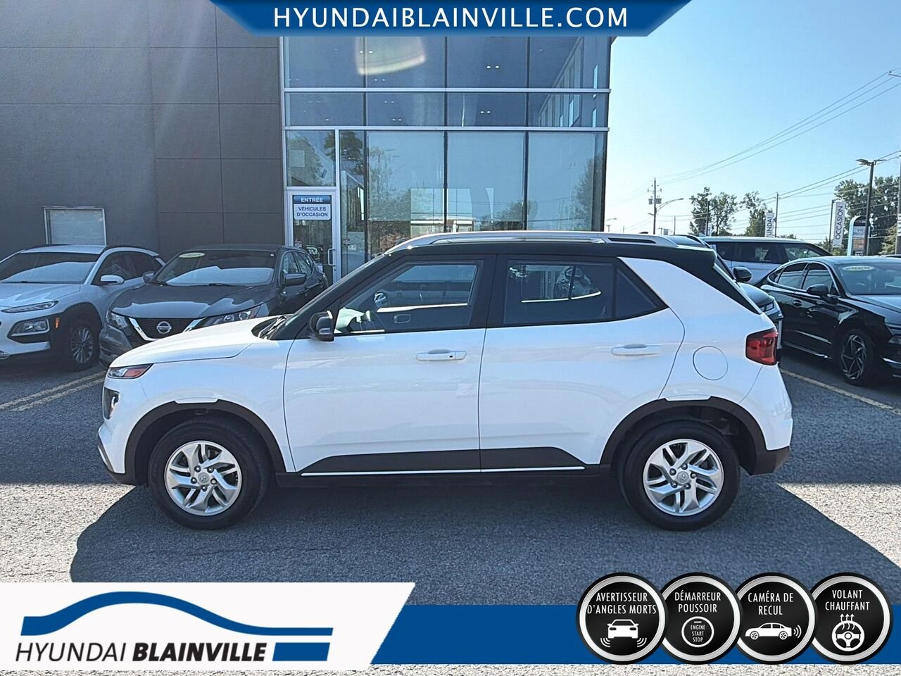 2022 Hyundai Venue White Blainville - photo #6