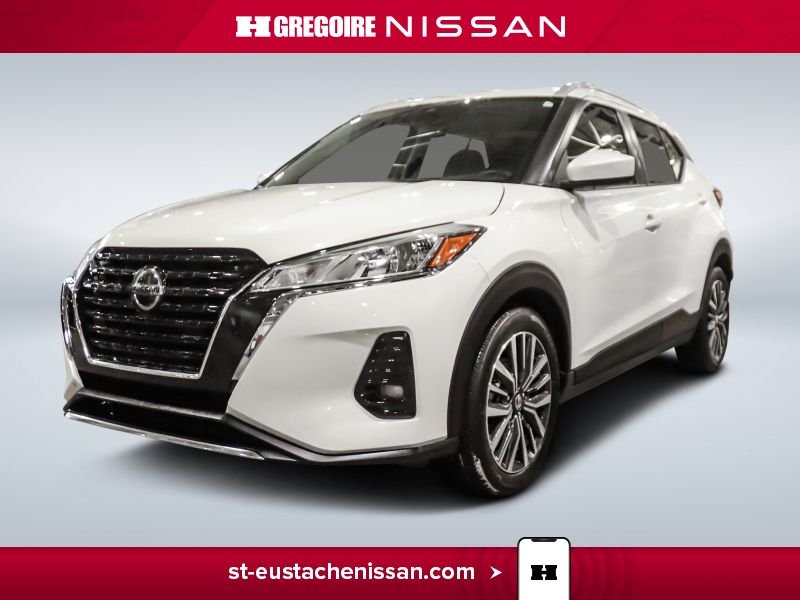 Nissan Kicks SR4868 | SV DEM. A DISTANCE SIEGES CHAUFFANTS APPLE CARPLAY 2021 Blanc Laval - photo #4