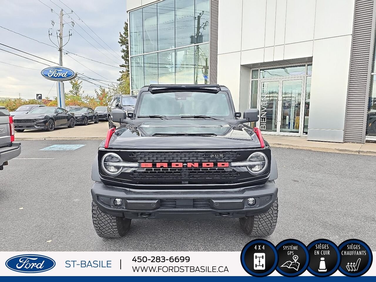2022 Ford BRONCO Black Saint-Basile-le-Grand - photo #9