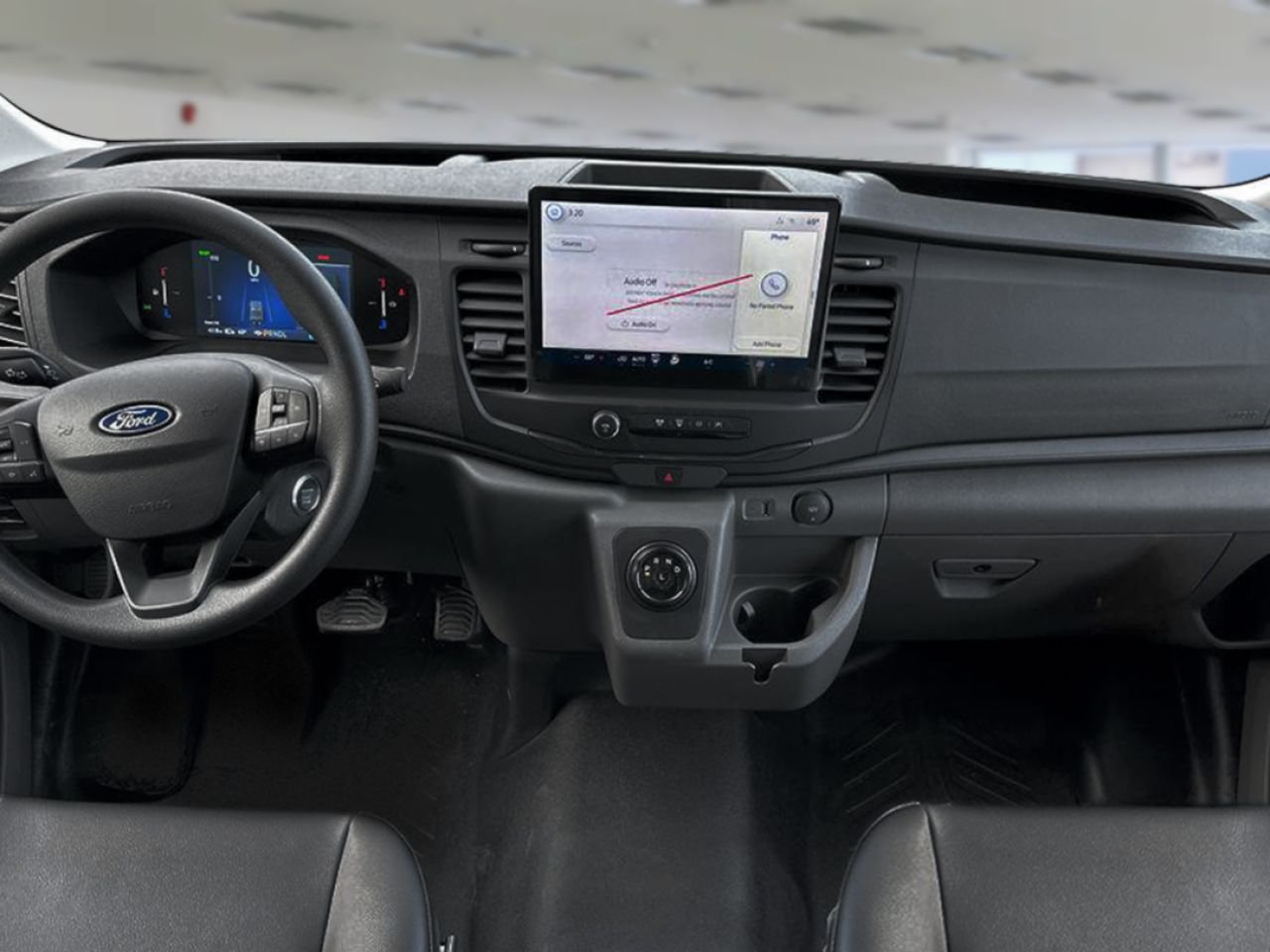 2026 Ford E-Transit Cargo Van Oxford White Châteauguay - photo #3