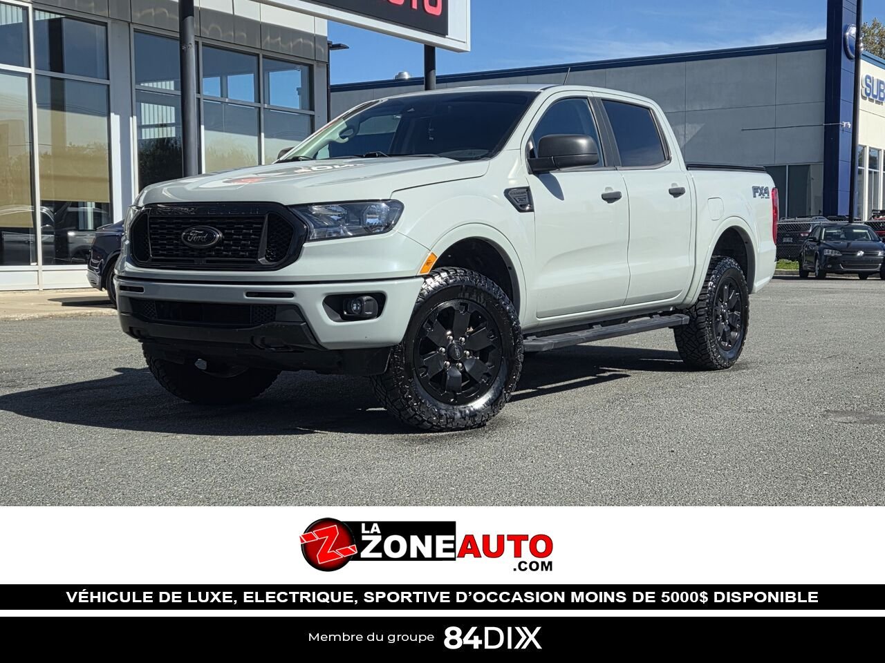 Ford Ranger XLT 2021 Gris Granby - photo #0