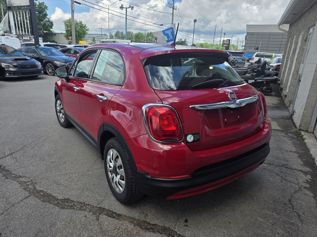 fiat 500x 2016 Rouge Longueuil, - photo #3