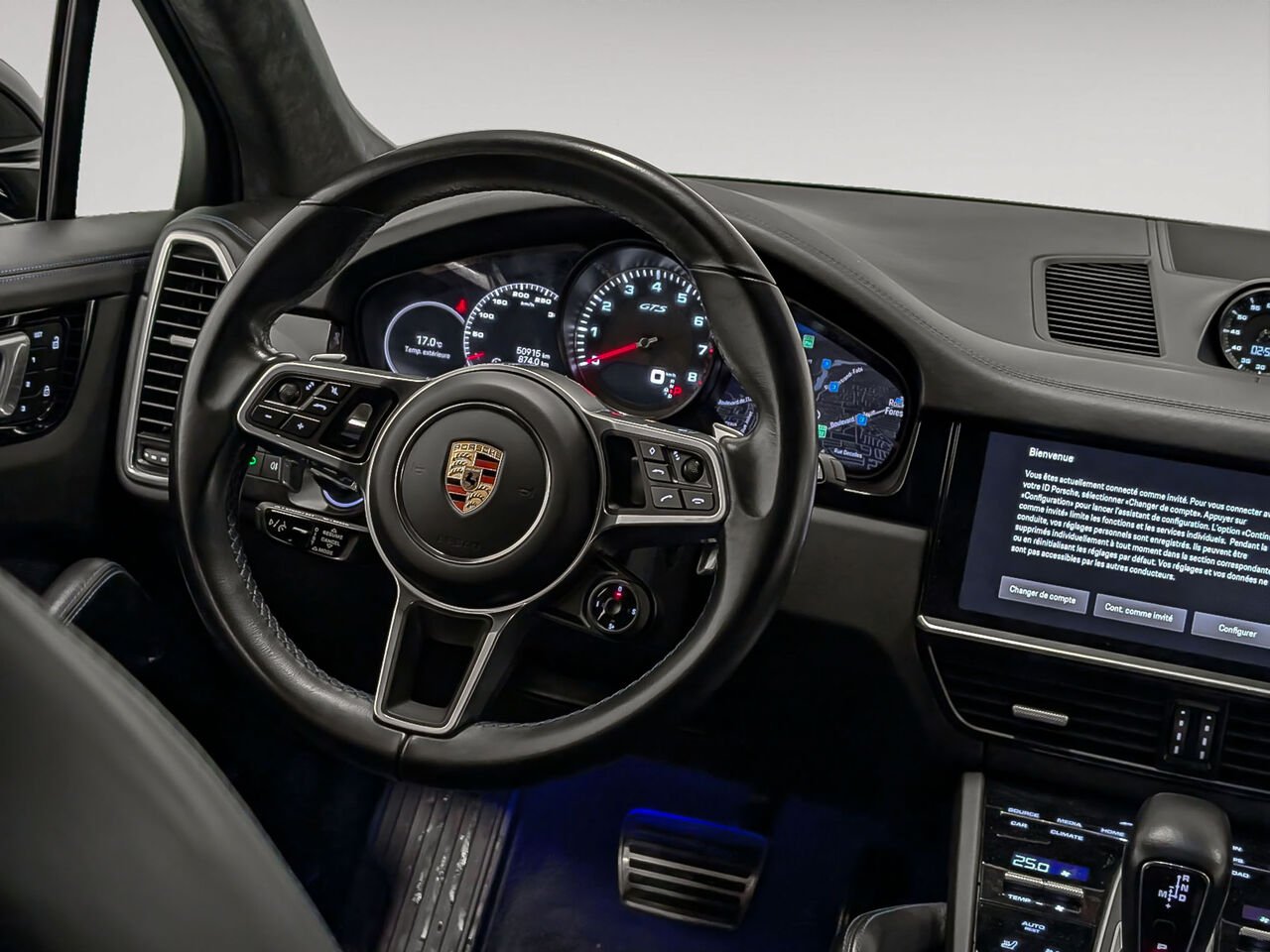 Porsche CAYENNE GTS Option Rear Axle Stearing Exhaust Sport 2023 Argent Sherbrooke - photo #11
