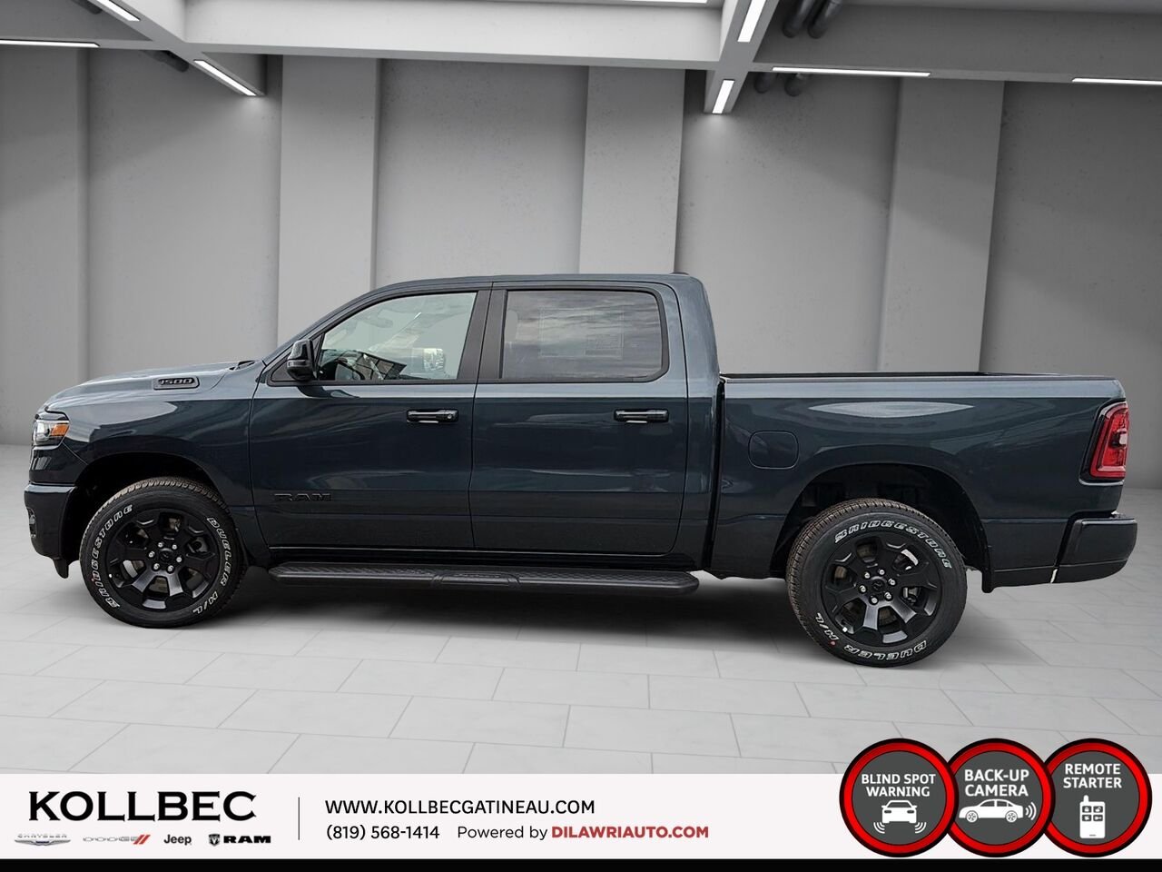 RAM 1500 261300 | Sport cabine d'équipe 4x4 caisse de 5 pi 7 po 2026 Bleu forgé métallisé Gatineau - photo #9