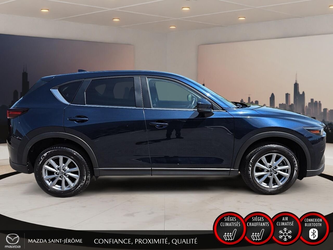 2024 Mazda CX-5 Blue Sainte-Agathe-des-Monts - photo #4