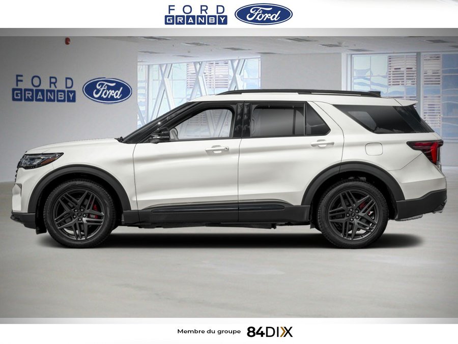 2026 Ford Explorer Star White Metallic Tri-Coat