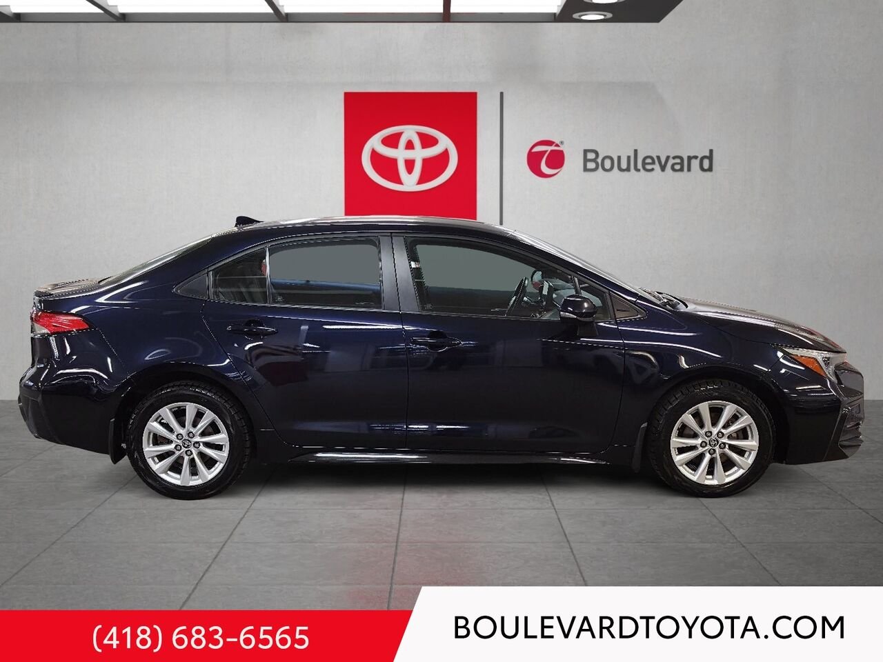 2024 Toyota COROLLA 100592A-40 | SE Blue Québec - photo #2