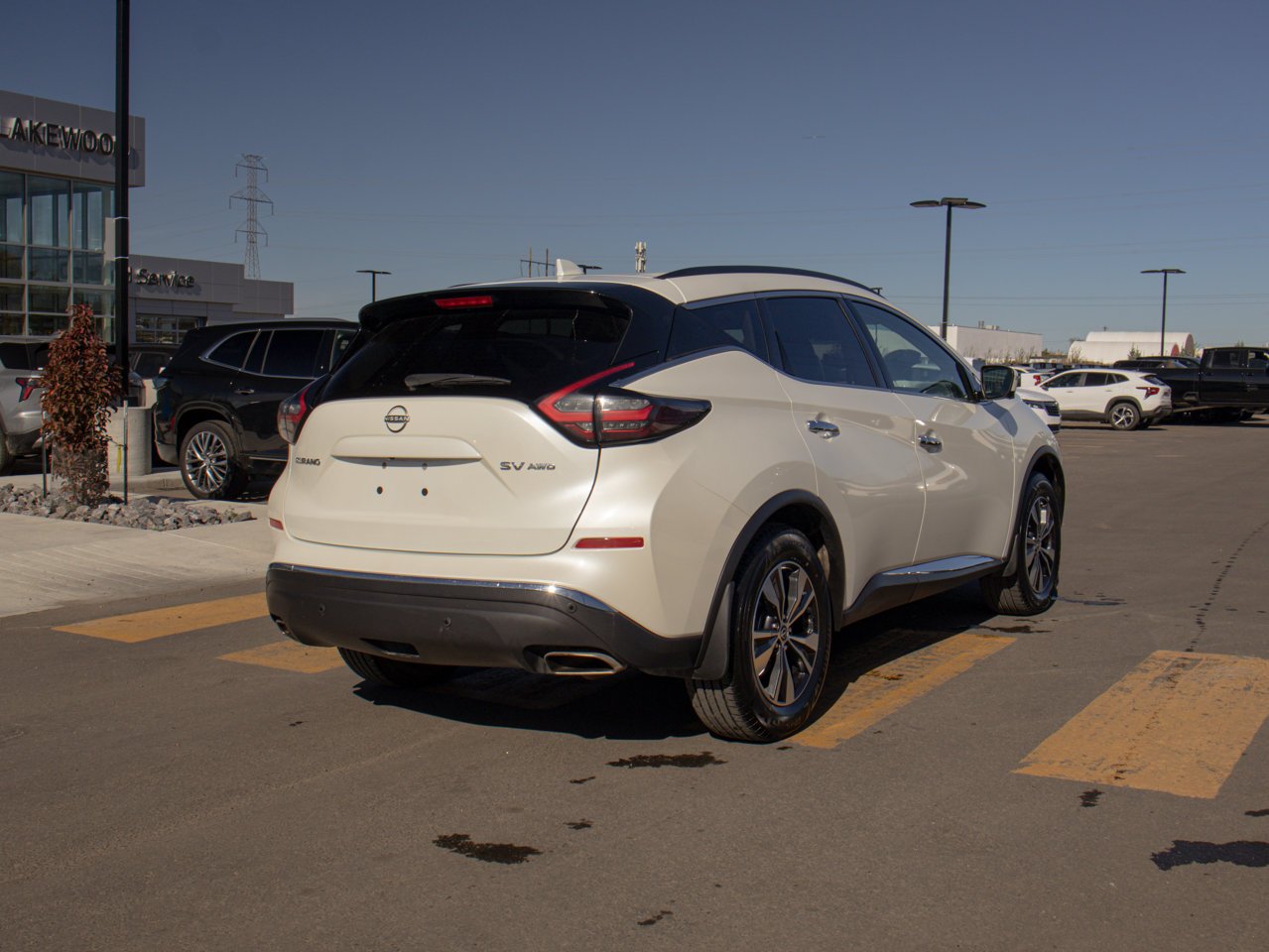 2024 Nissan Murano AWD SV White Sherwood Park - photo #9