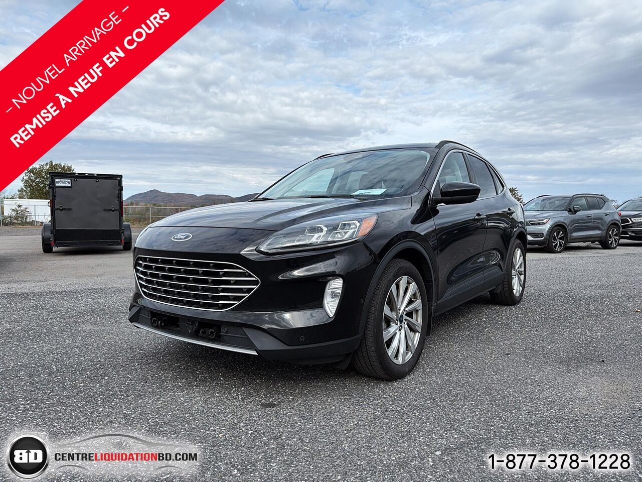 Ford Escape Titanium hybride TI | BD0435 2022 Noir Granby - photo #0