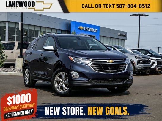 2018 Chevrolet Equinox 2018 Blue