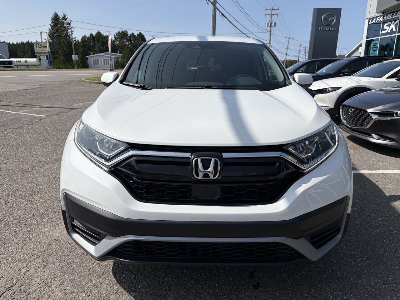 Honda CR-V LX Traction Intégrale 2021 Blanc Montmagny - photo #1
